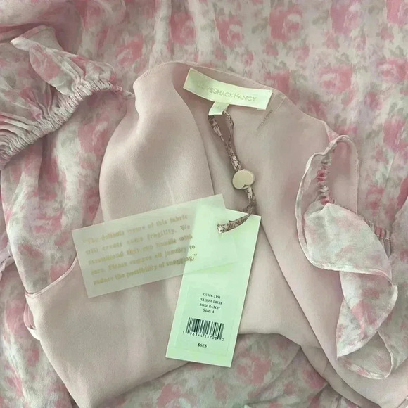 NWT LoveShackFancy Tulonne Dress in Rose Patch Size 4 - Picture 8 of 11